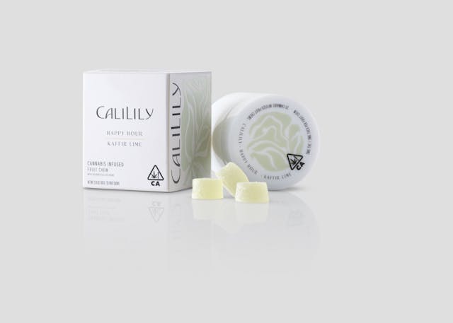 Photograph of product: Happy Hour Live Rosin Gummies - 