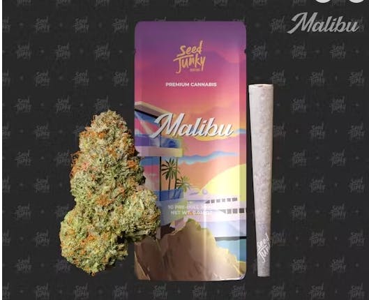 Photograph of product: Malibu 1G Indoor Pre roll - 