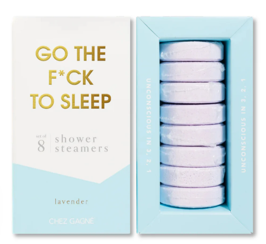 Photograph of product: Chez Gagne - Go The F*ck To Sleep Shower Steamers