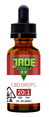 Photograph of product: Jade Nectar - 30:1 CBD Drops - Tincture 30ml