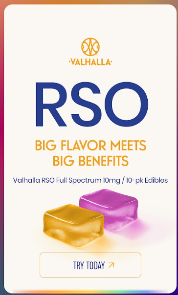Photograph of product: Valhalla Grape RSO 10pk Gummies