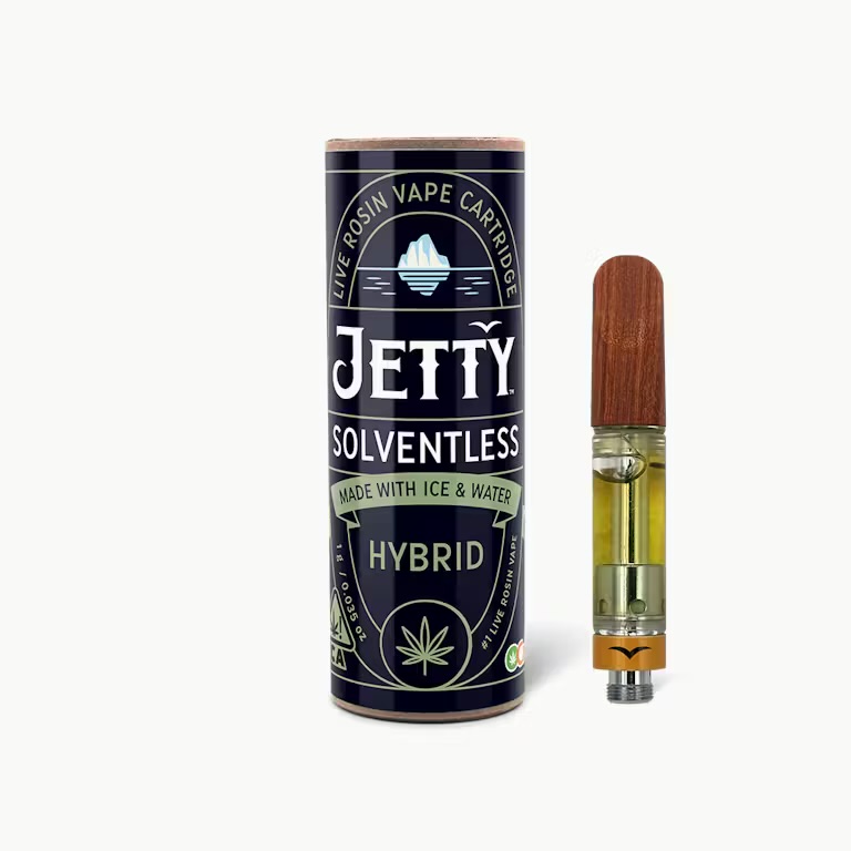 Photograph of product: JETTY - VAPE - OCAL (SOLVENTLESS) - - HYBRID - MUD SLIDE