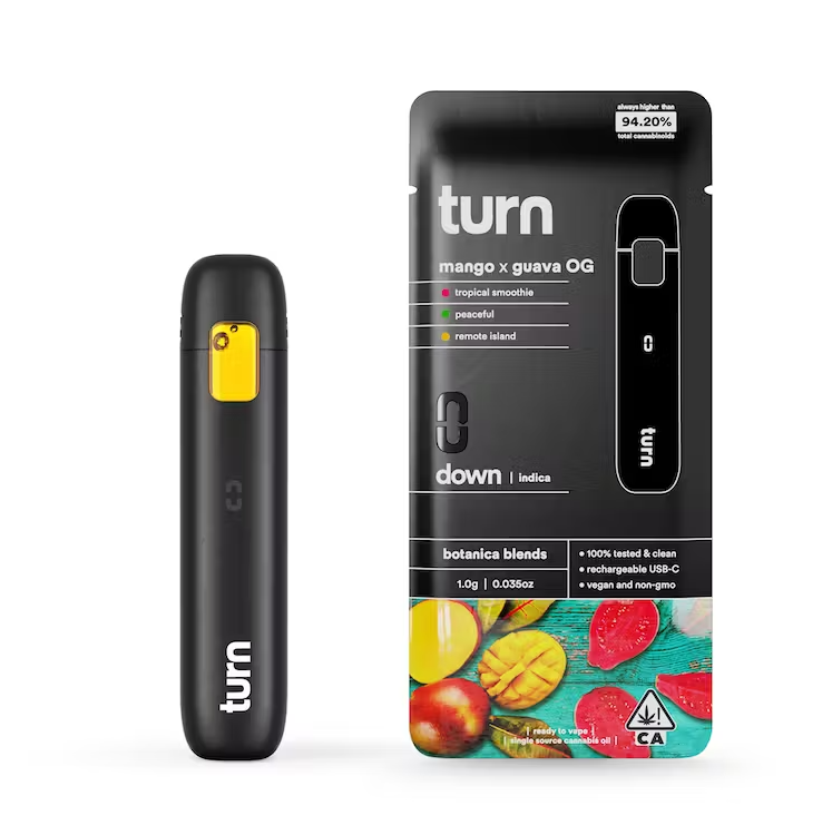 Photograph of product: Turn - 1g AIO - Mango x Guava
