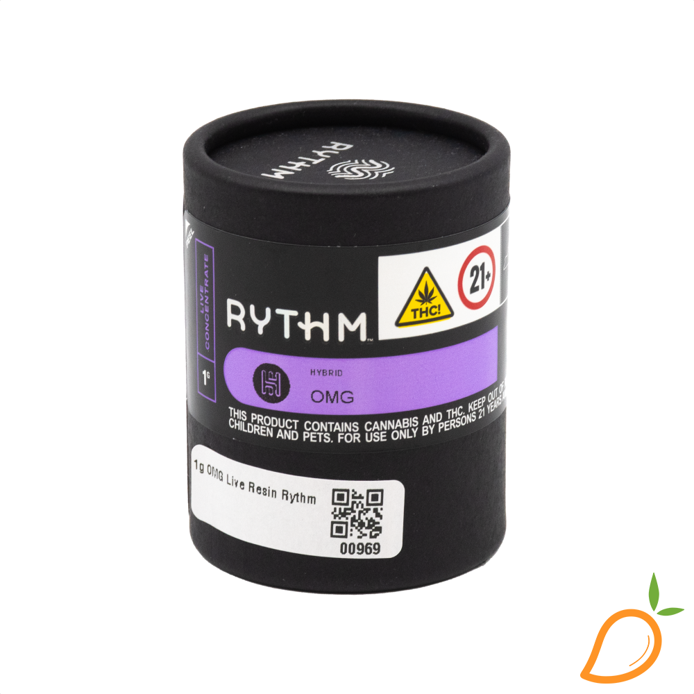 Photograph of product: 1g OMG Live Resin Rythm
