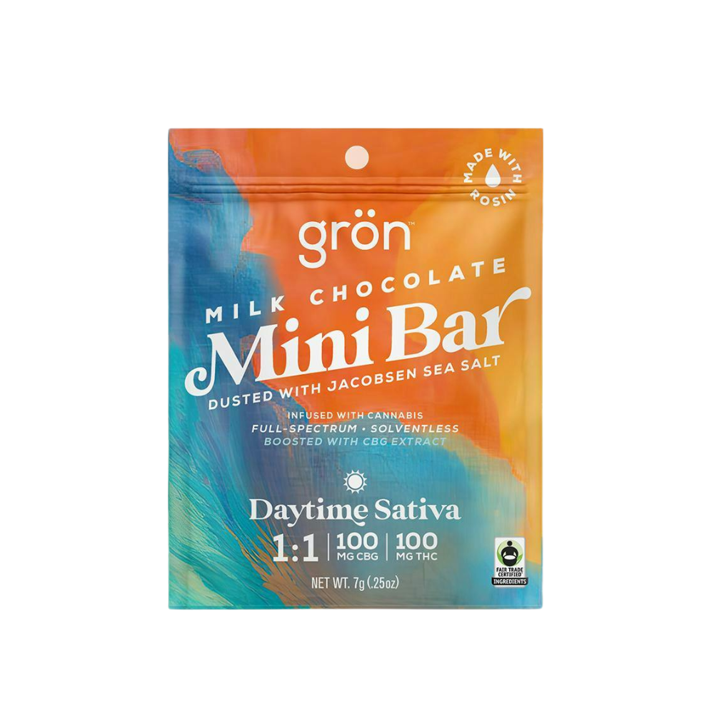 Photograph of product: MILK CHOCOLAT EMINI BAR (1:1 TH-oui:CBG)