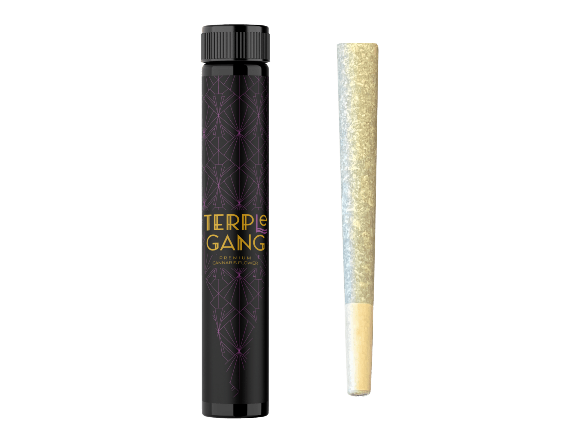 Photograph of product: Terple Gang | Peaches And Cream 1g Pre-Roll