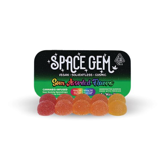 Photograph of product: Space Gem Sour 10pk - 