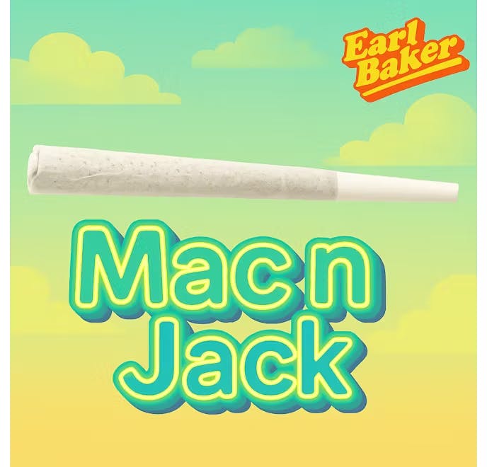 Photograph of product: Earl Baker 1g Pre Roll Mac N Jack (S) - 96000