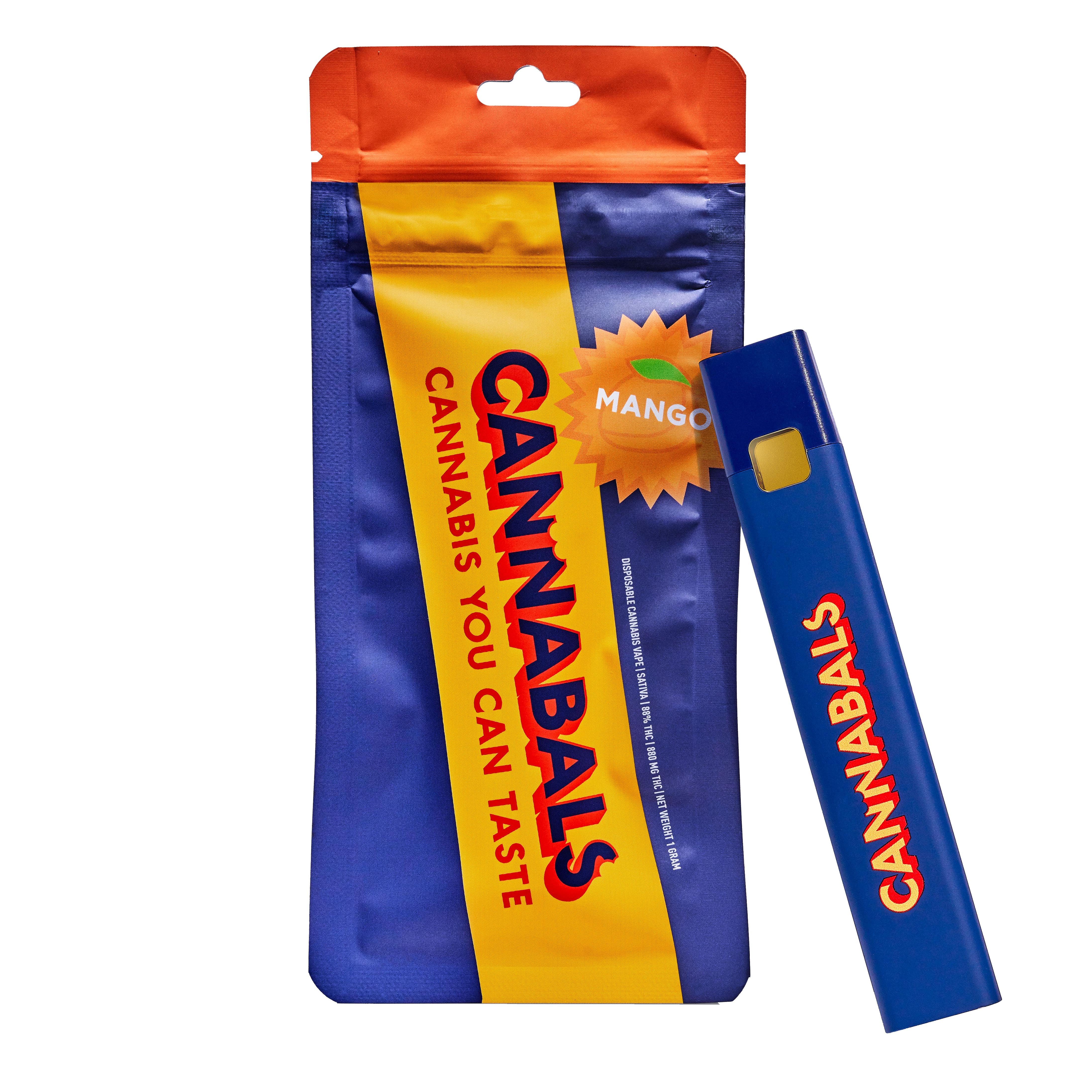 Photograph of Product: Cannabals - Mango Disposable Vape
