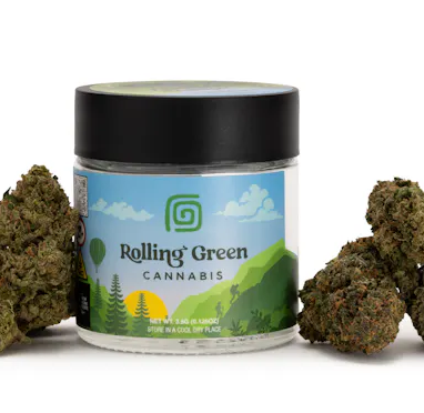 Photograph of product: Lemon Cherry Banana Flower | Hybrid | Rolling Green - 3.5g