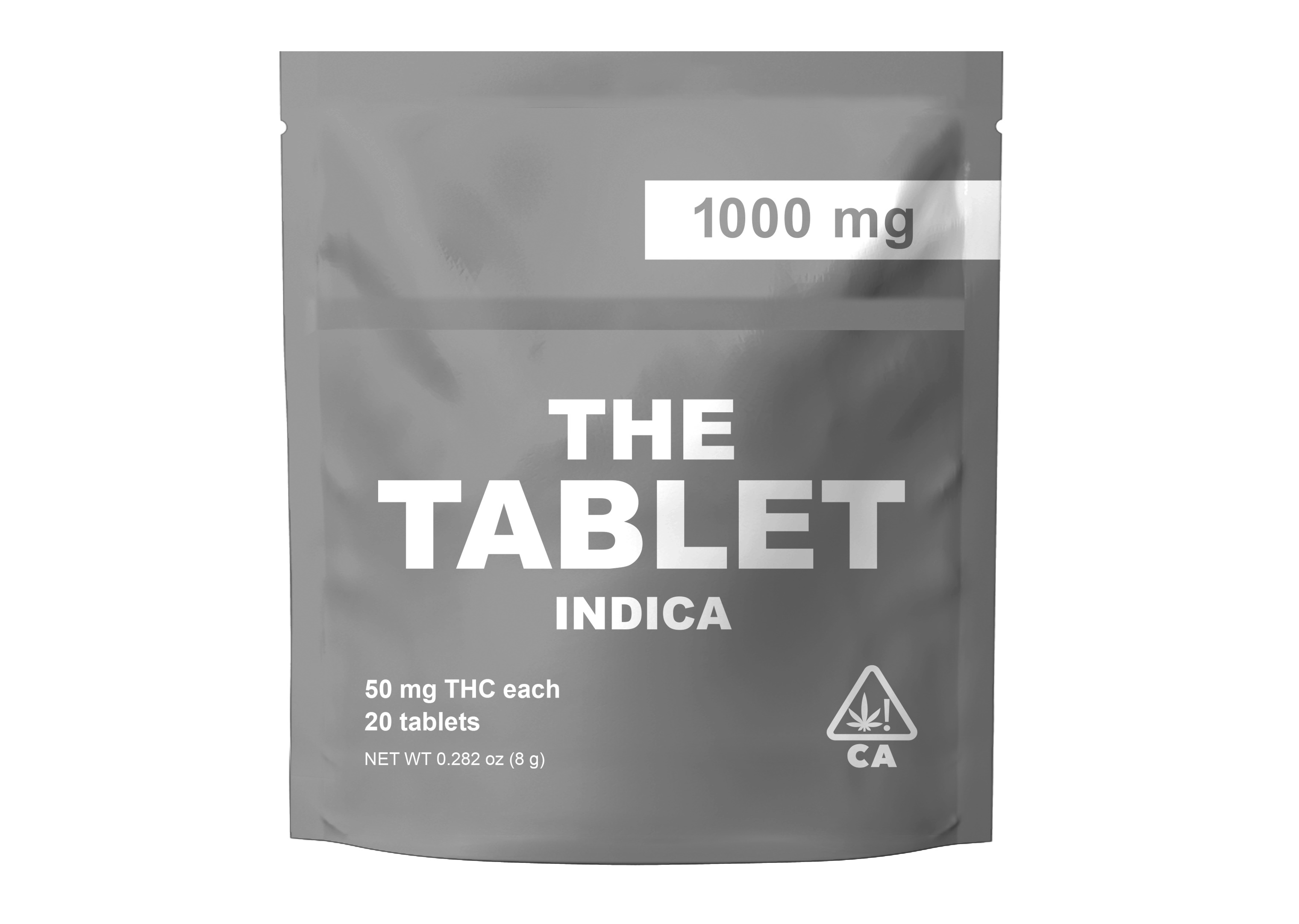 Photograph of Product: THE TABLET Indica / 20 tablets / 1000 mg
