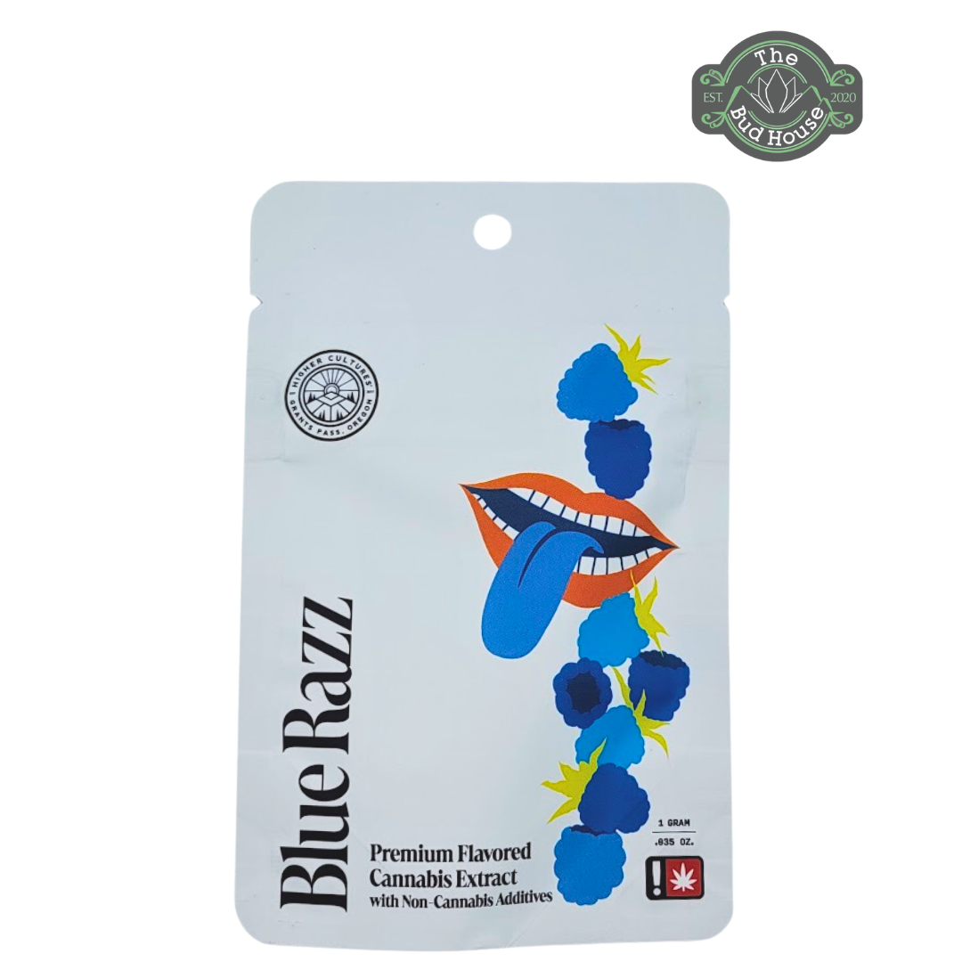 Photograph of product: Higher Cultures 1g BLUE RAZZ FLAV-DST Vape