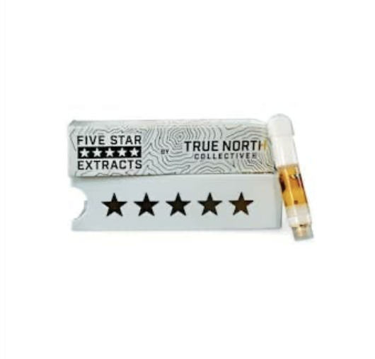 Photograph of product: Five Star Extracts | Rainbow Belts 2.0 | Nug Run Sugar Sauce Cart | 1g