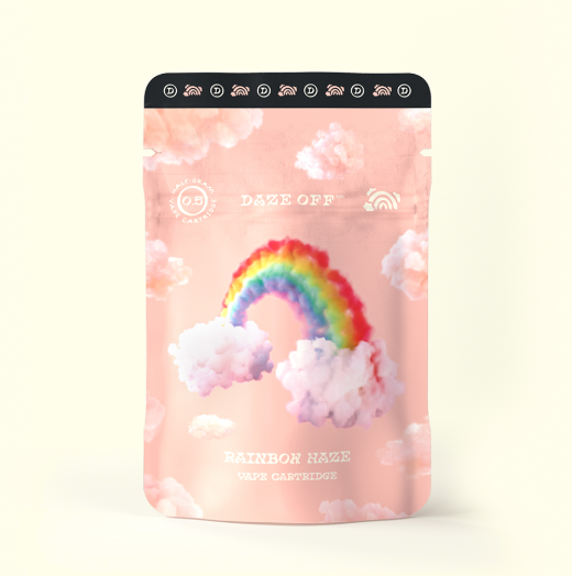 Photograph of product: RAINBOW HAZE | .5G | CARTRIDGE