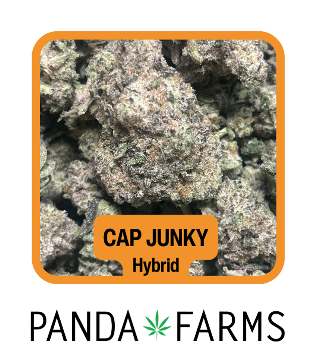 Photograph of product: Flower - Cap Junky - Panda Farms - REC - 3.5g