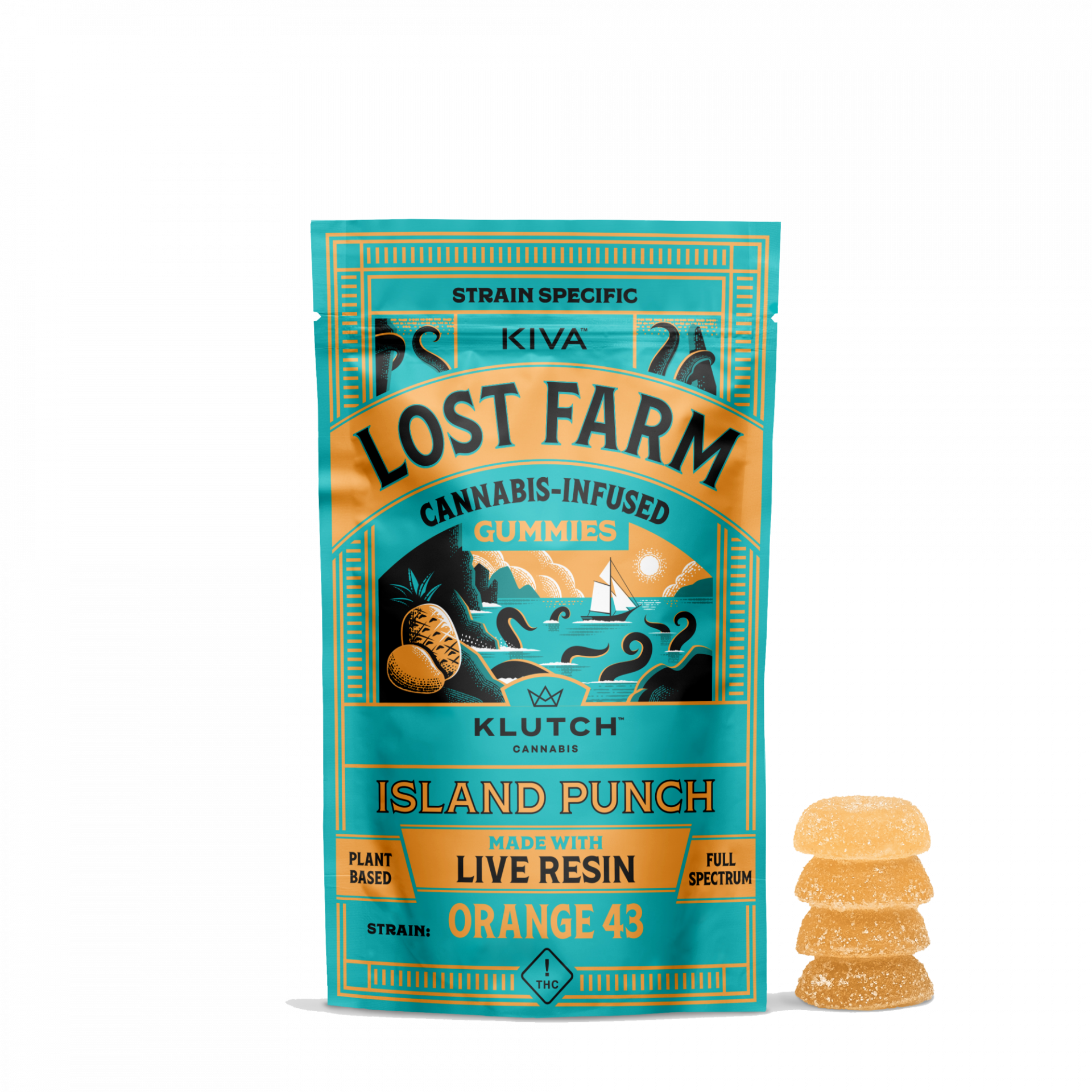 Photograph of product: Lost Farm Island Punch Tropical Heat 100mg