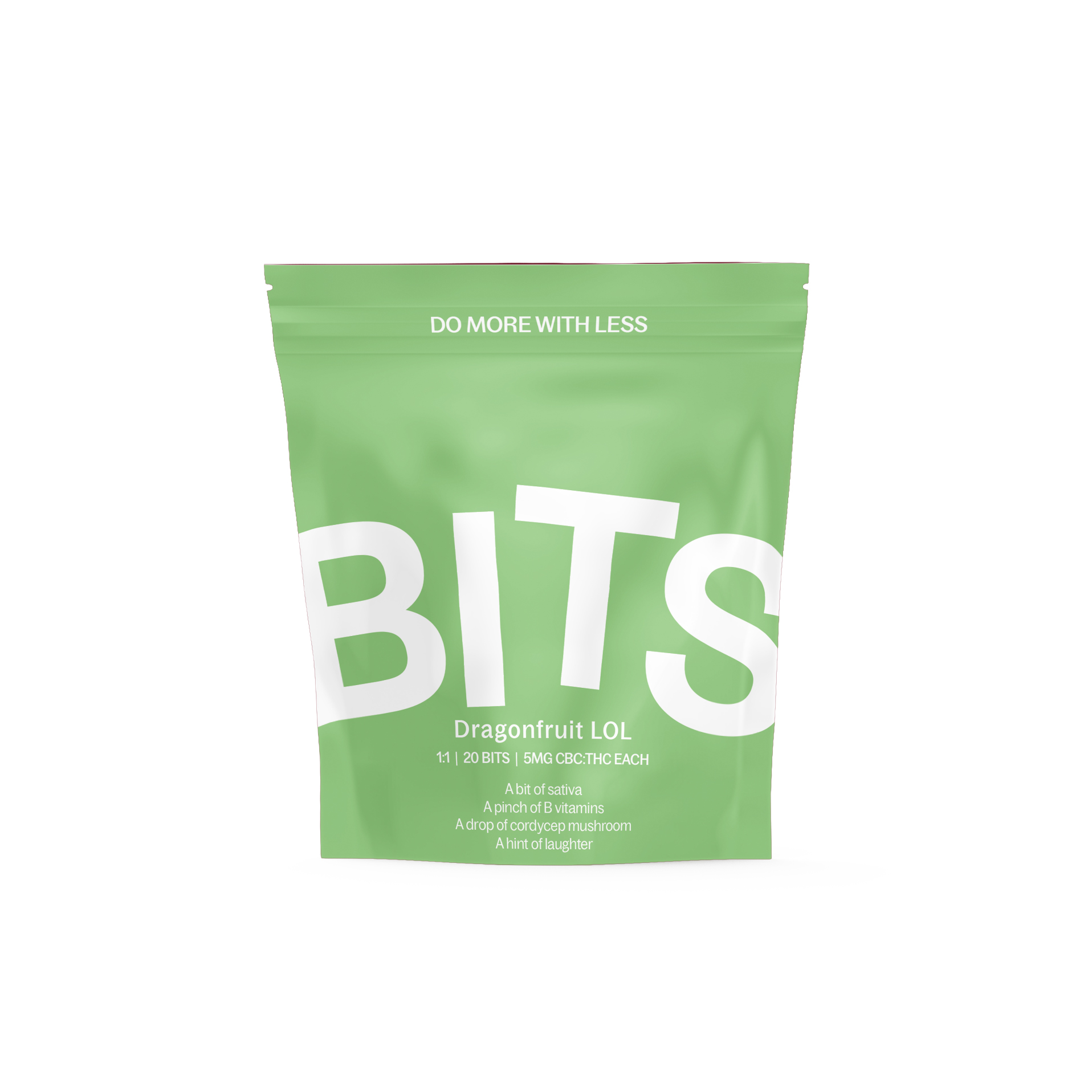 Photograph of Product: Bits 1:1 Dragonfruit LOL Gummies