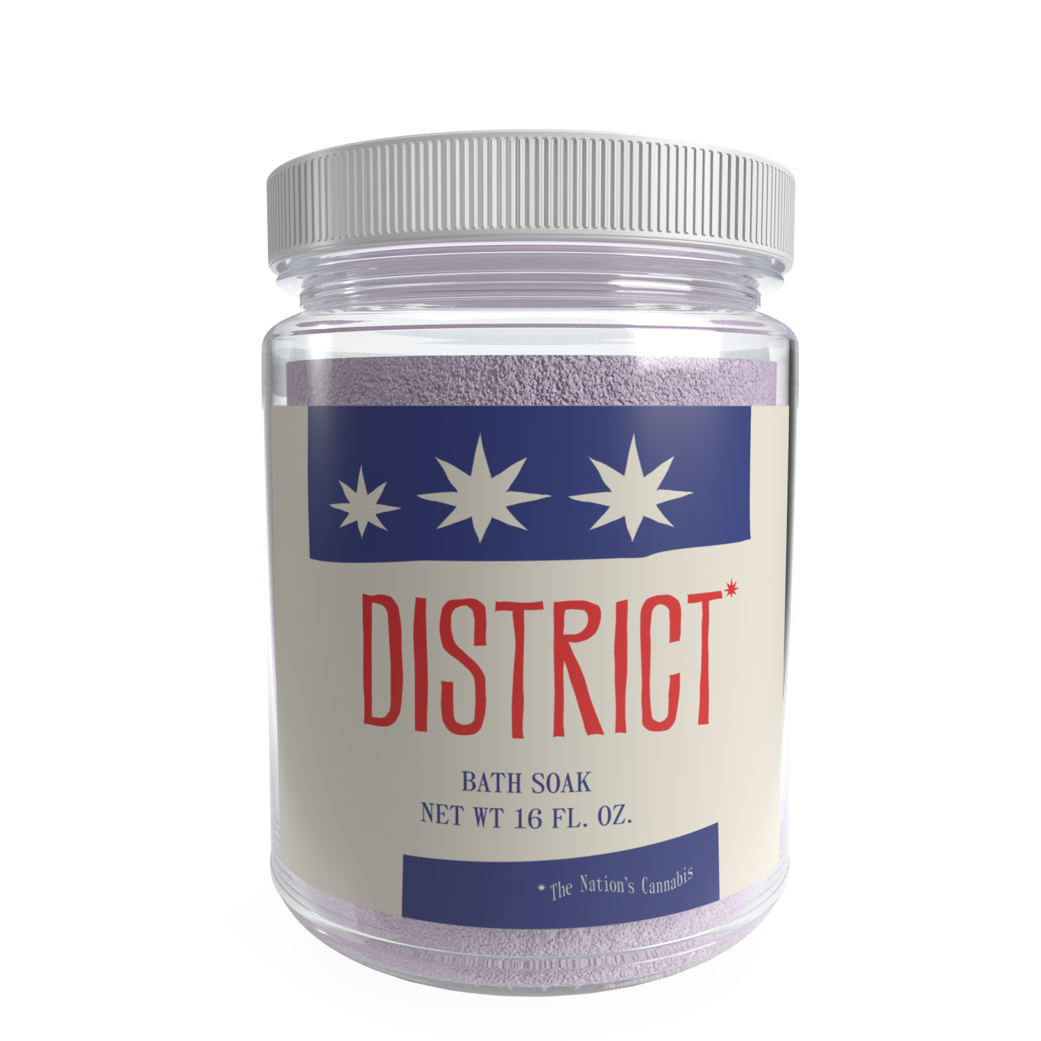 Photograph of product: District Oui'd | Eucalyptus MInt Bath Soak | 100mg TH-oui