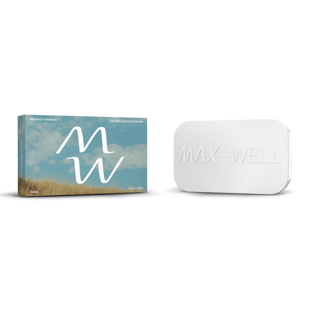 Photograph of product: Maximum Wellness Gummy: Relax 10mg 1:1 TH-oui:CBD | Mango