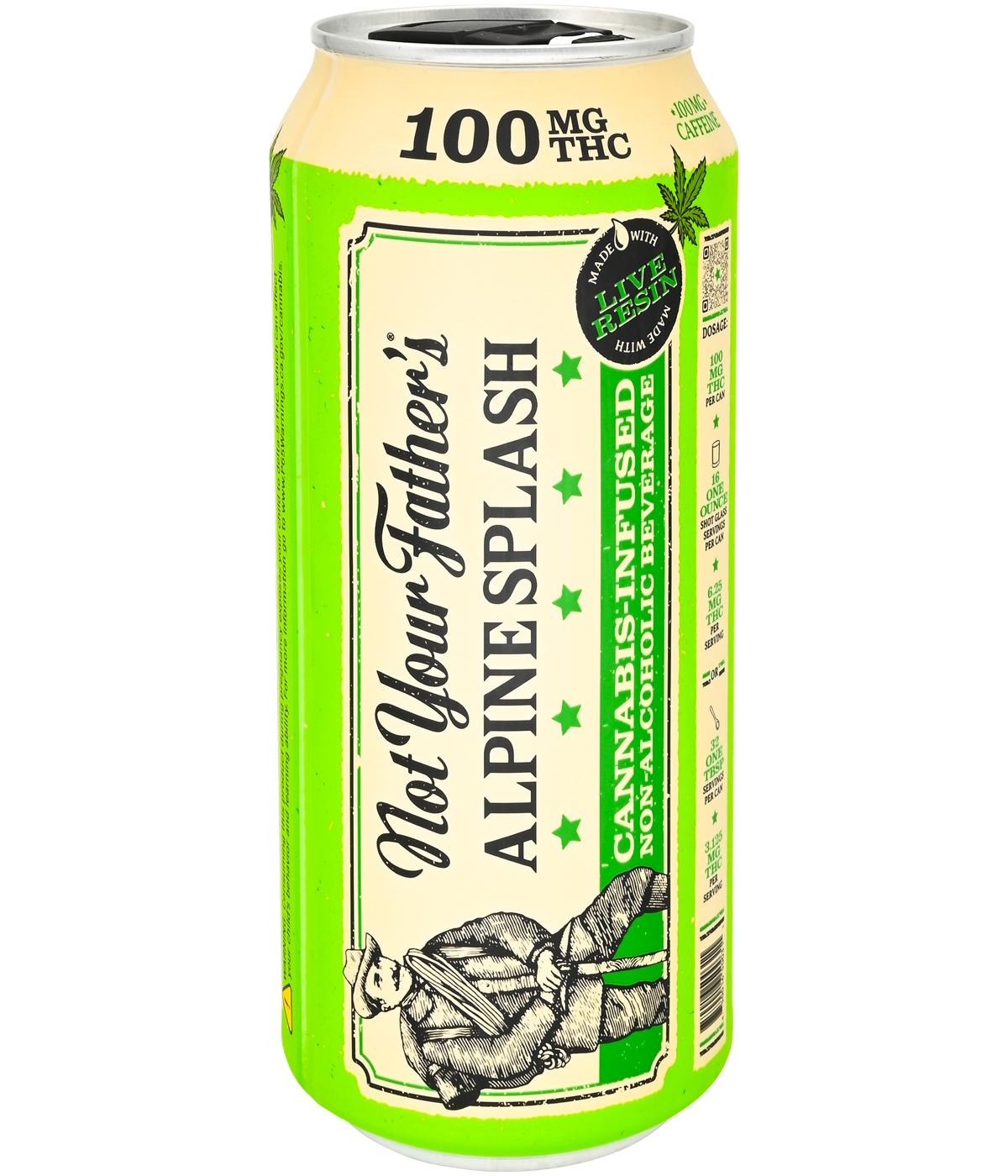 Photograph of product: Alpine Splash + Caffeine