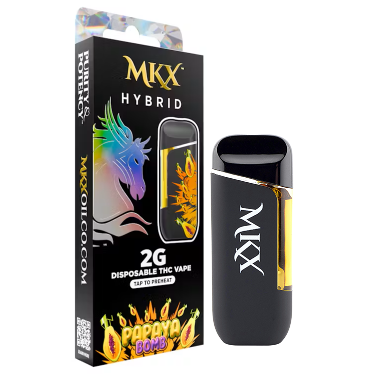 Photograph of product: MKX Papaya Bomb Disposable Vape Rec