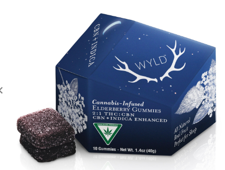 Photograph of product: WY | Elderberry 2:1 CBN + Oui'd | 100mg (AU)