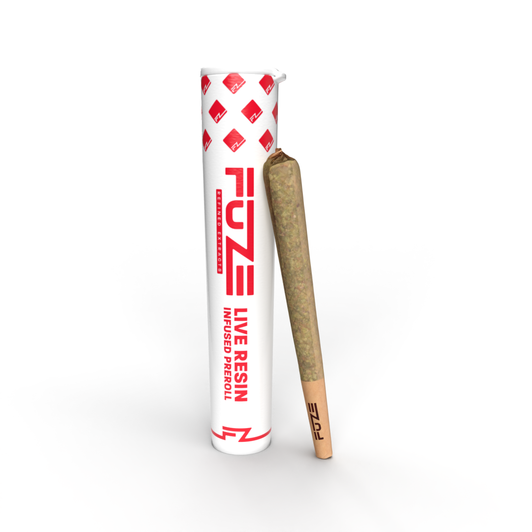 Photograph of Product: Fuze | Banana Bonfire Full Melt Infused Pre-Roll 1g