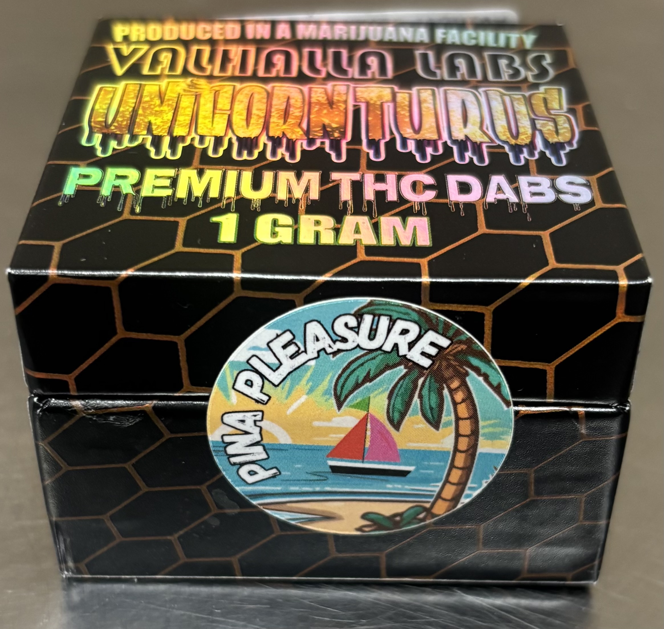Photograph of product: Valhalla Pina Pleasure 1g Live Resin
