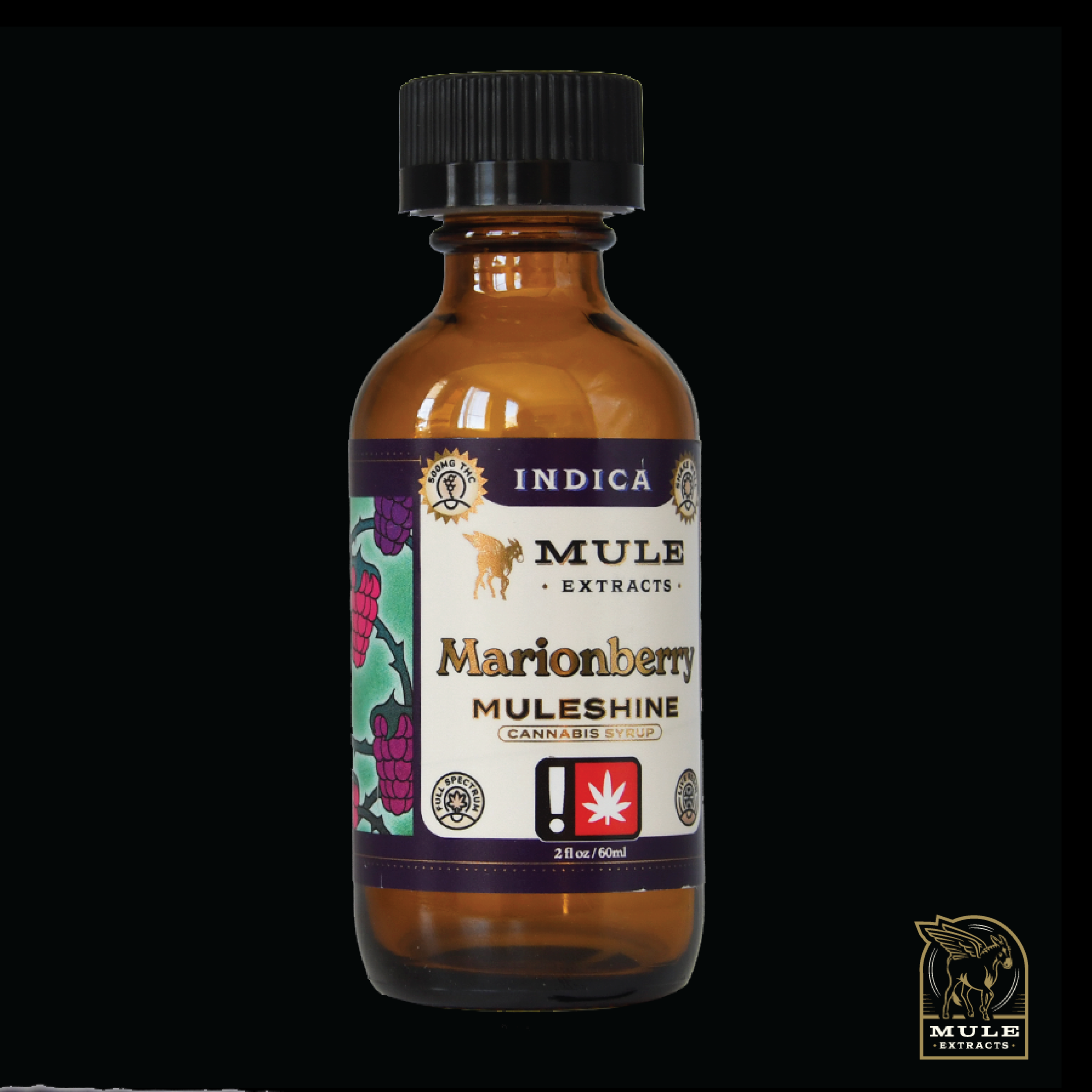 Photograph of product: 500MG TH-oui Marionberry Oui'd Muleshine Syrup, Mule (Taxes Included)