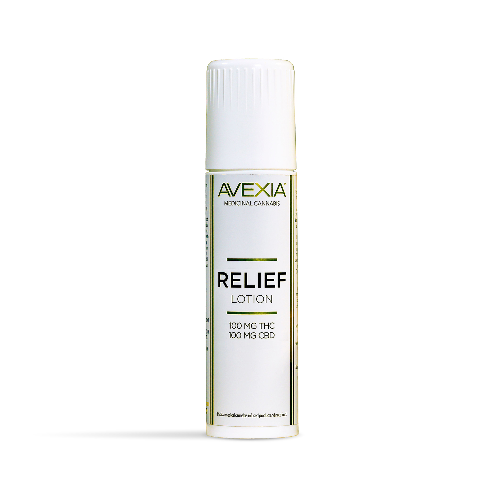 Photograph of product: Avexia Harmony Pain Relief Lotion 1:1 TH-oui:CBD 100mg