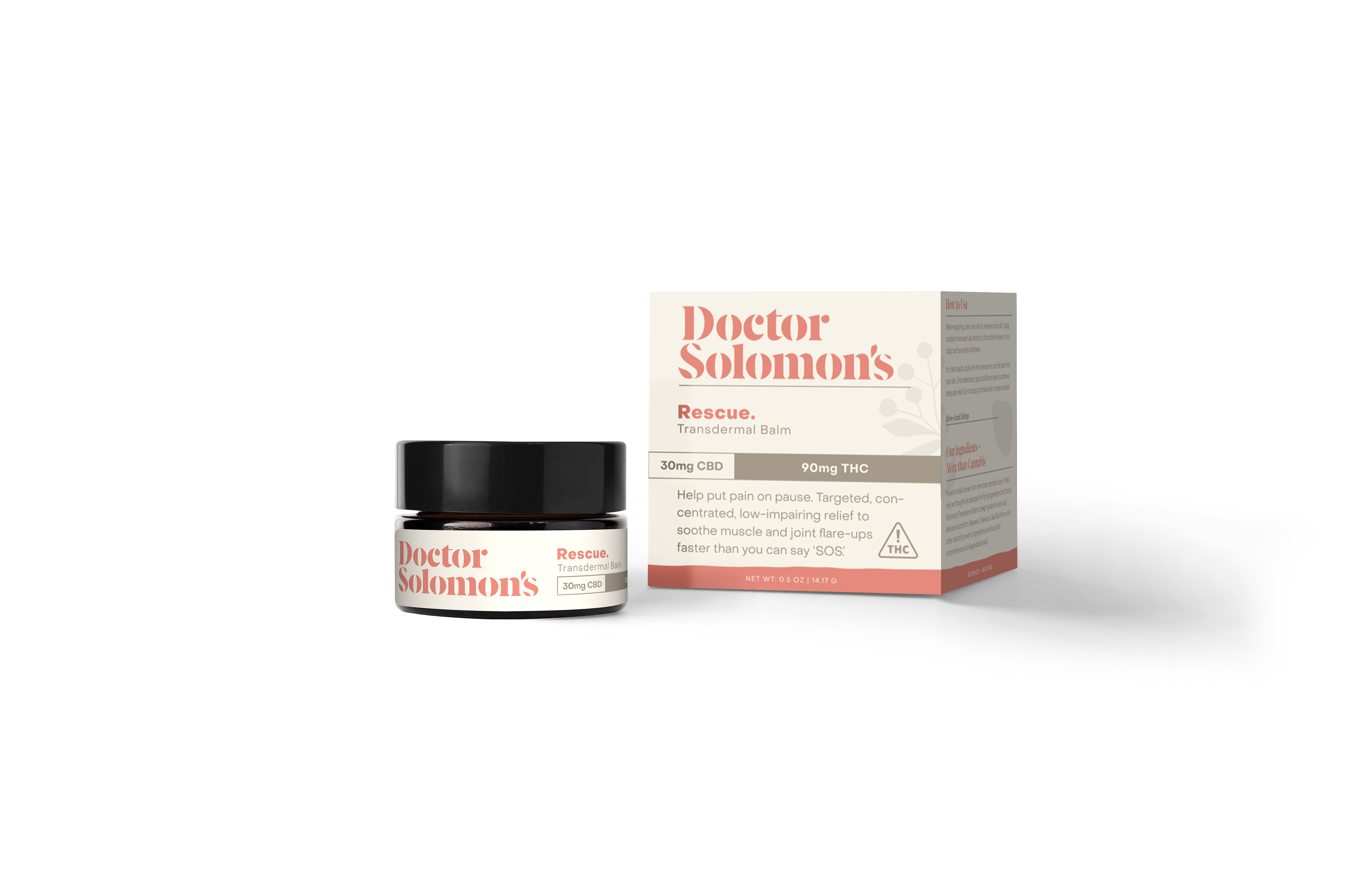 Photograph of product: Ease 3:1 (TH-oui:CBD) Balm | 90mg