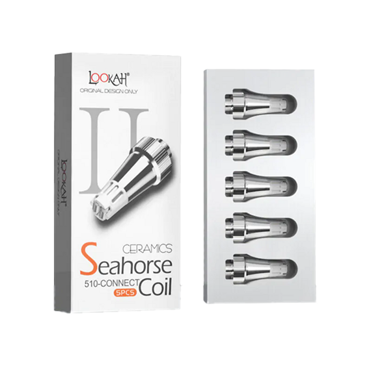 Photograph of product: Lookah | Seahorse PRO Ceramic Coil (2) | 5pk