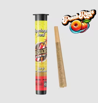 Photograph of product: Peach Rings Infused Preroll