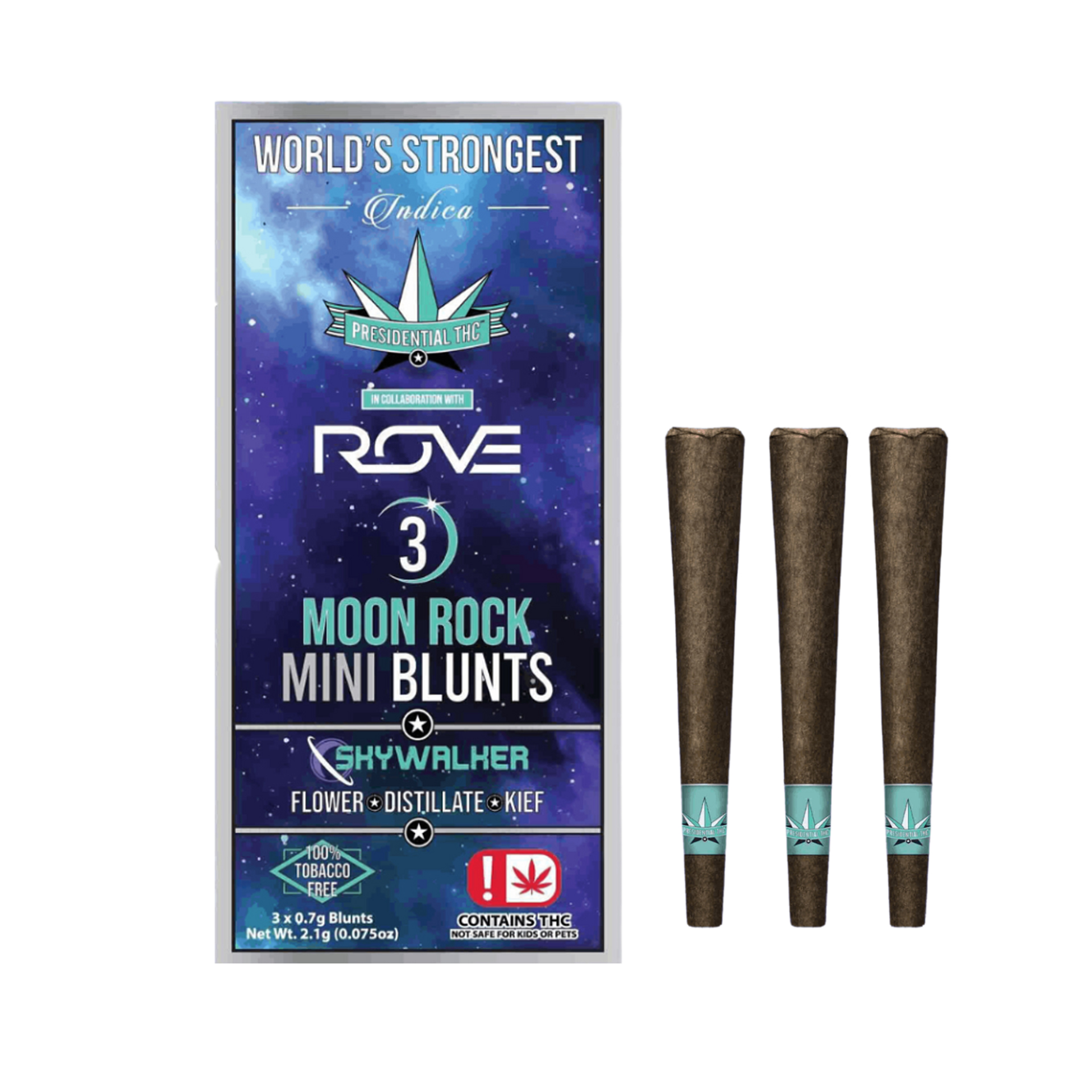 Photograph of product: 1.8g | Infused Blunt (3pk) - Skywalker