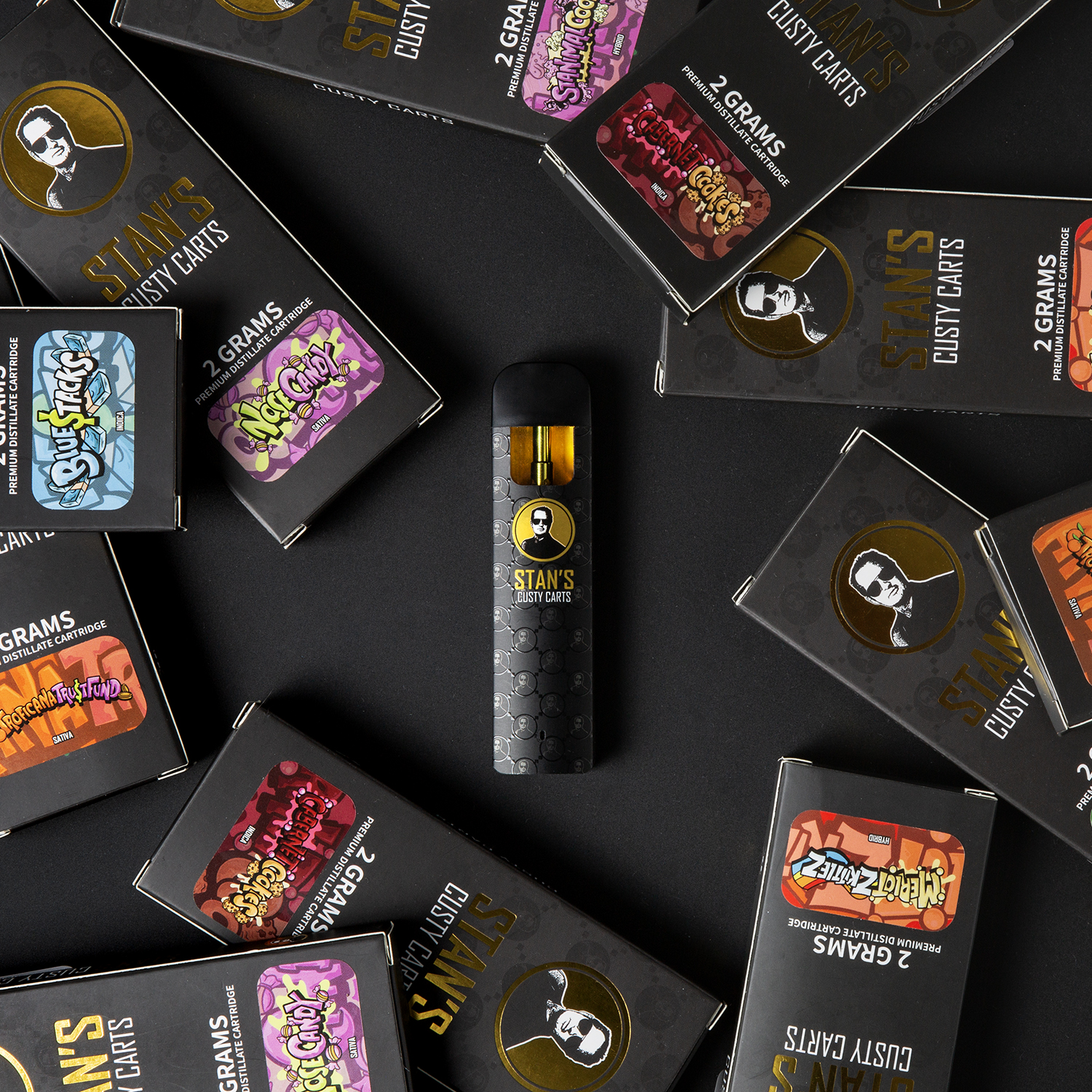 Photograph of product: Stan's Custy Carts | Disposable Distillate  | Slushee | 2g