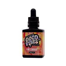 Photograph of product: Good Vibes 1000mg Pink Lemonade Syrup