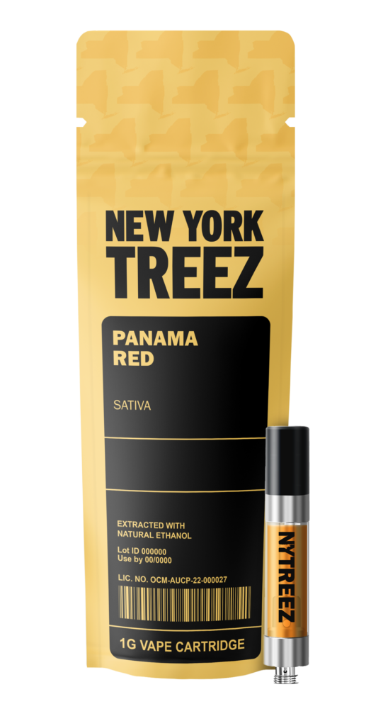 Photograph of product: NEW YORK TREEZ- Vape Cart  - Panama Red