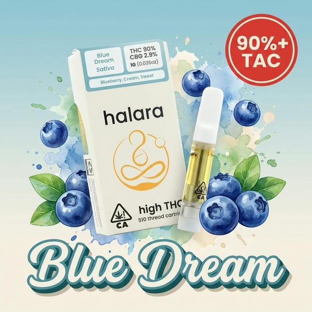 Photograph of product: Blue Dream | 1G Cart - 
