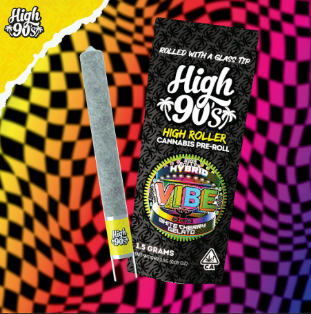 Photograph of product: VIBE 1.5G HIGH ROLLER PREROLL