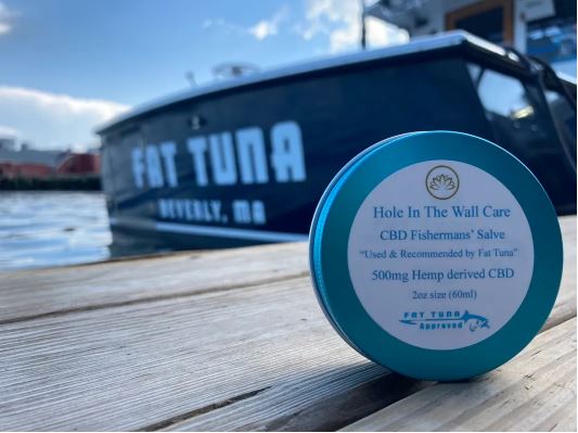 Photograph of product: Hole In the Wall Care - Fisherman's CBD Salve (Fat Tuna)