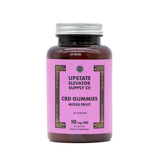 Photograph of product: UESC | Mixed Fruit CBD Gummies | 10mg x 50ct