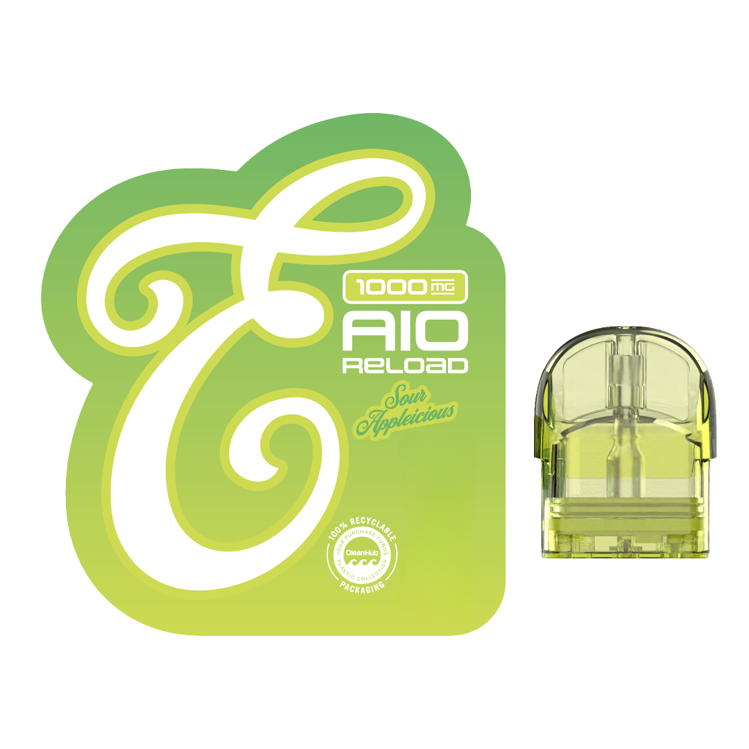 Photograph of product: Sour Appleicious- EUREKA- Reload Pod