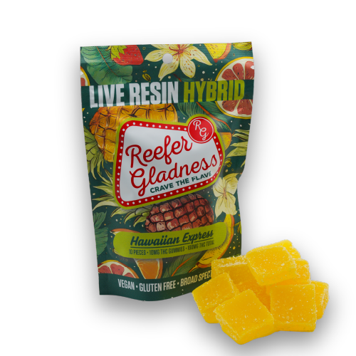 Photograph of product: Hawaiian Express Live Resin Gummies | 100mg