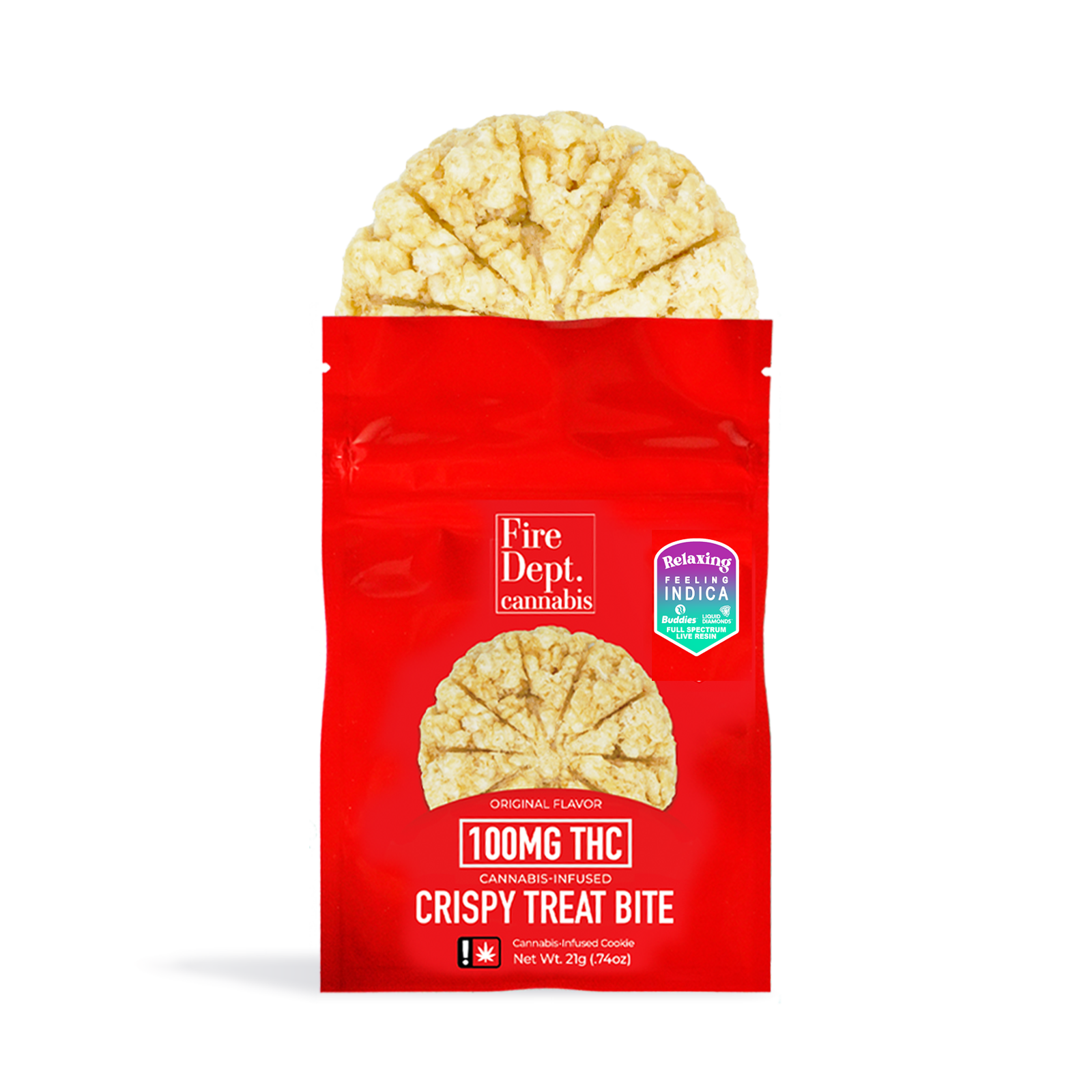 Photograph of product: Oui'd Original Crispy Treat | 100mg