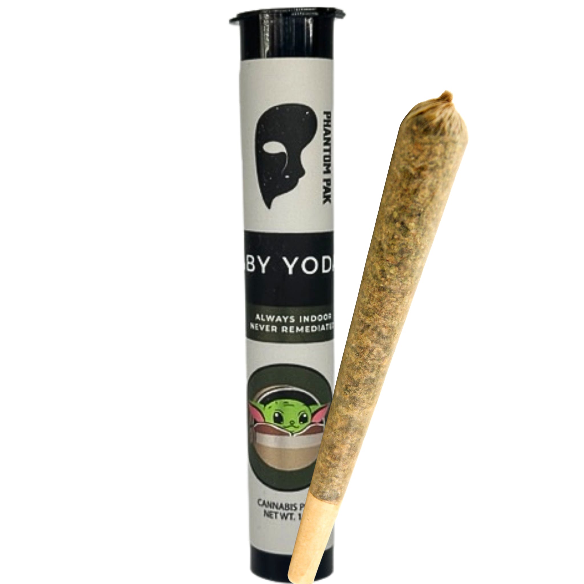 Photograph of product: Phantom Pak- Baby Yoda- 1G Pre Roll