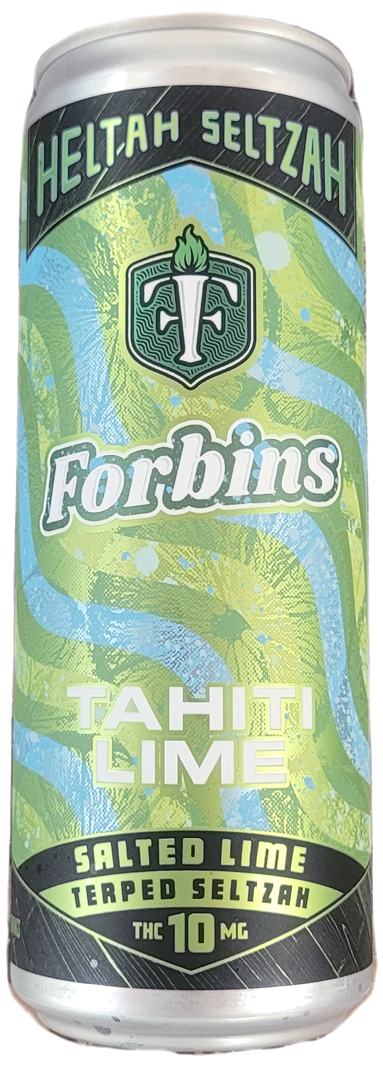 Photograph of product: 10mg 12oz | Tahiti Lime Seltzer | Forbins