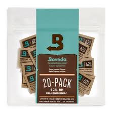 Photograph of product: Humidity Control Packs (20 pack) 62% RH Size 1 - Boveda