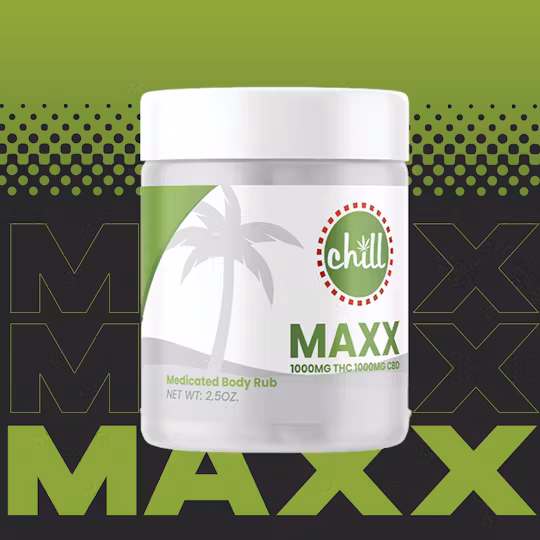 Photograph of product: Chill Topical Maxx | 1000mg