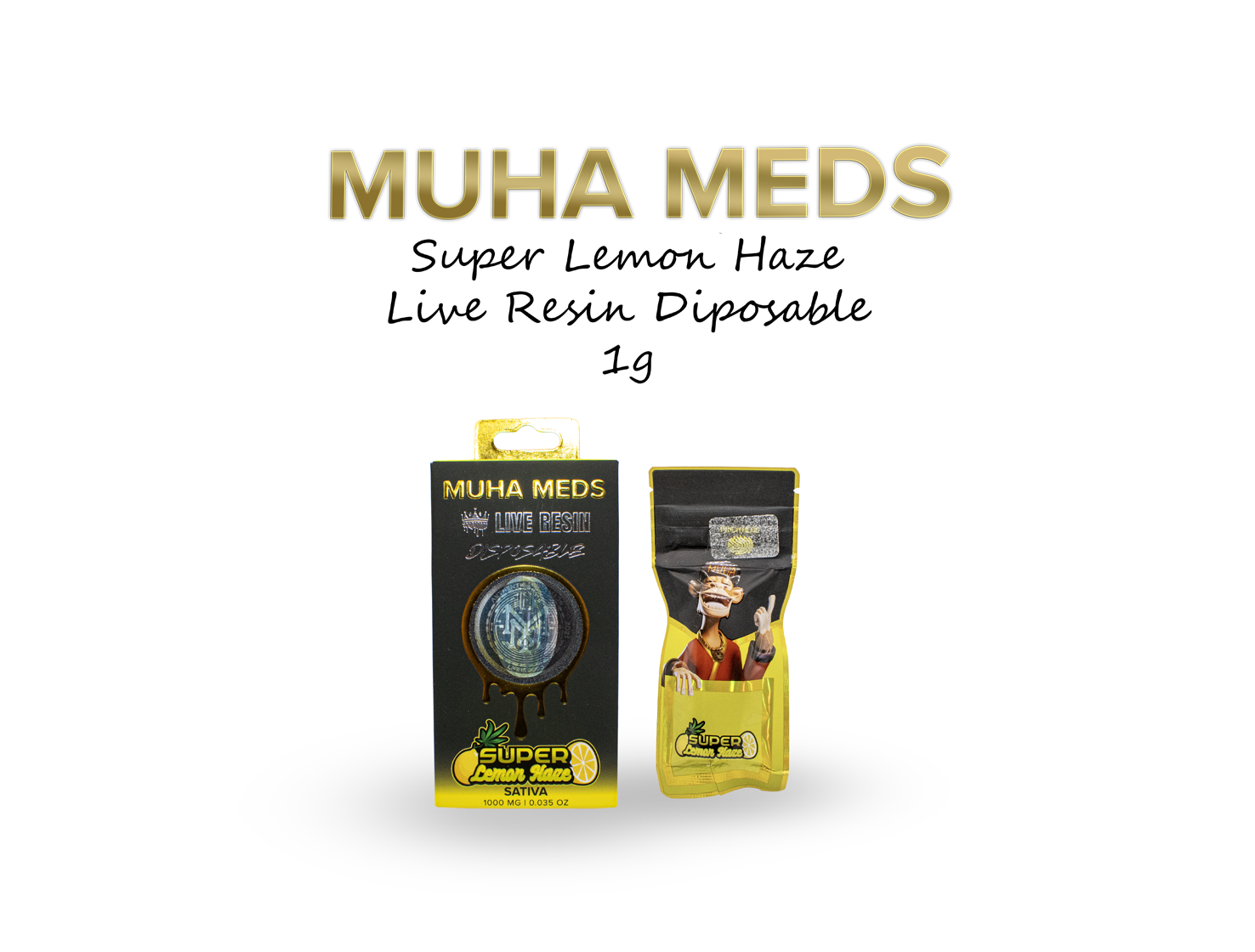 Photograph of product: Super Lemon Haze | Live Resin