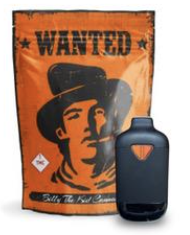 Photograph of product: Double Barrel AIO- Jelly Donut & Blueberry Kush (I, H, & S)